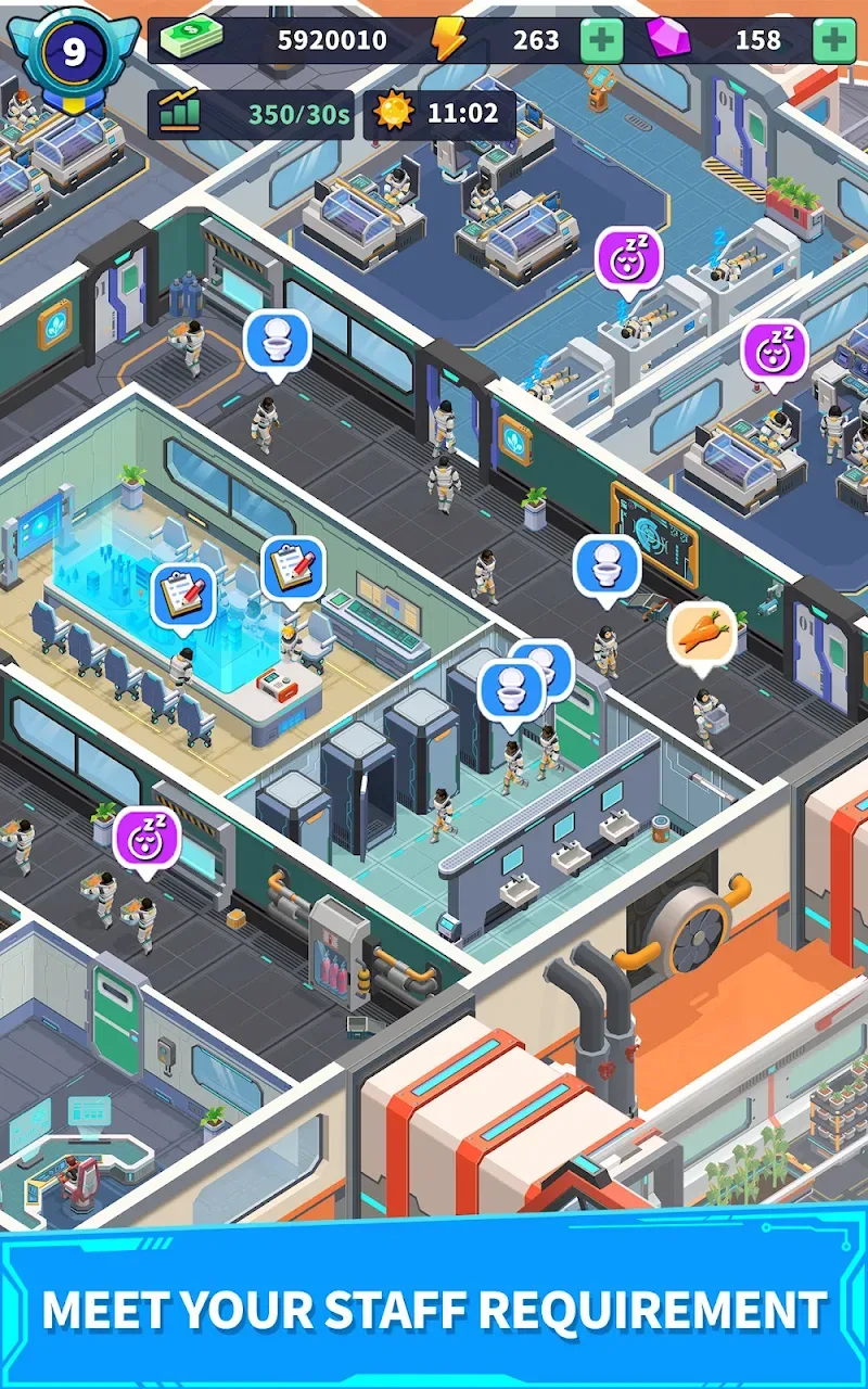 Idle Survivor Space Odyssey screenshot 3