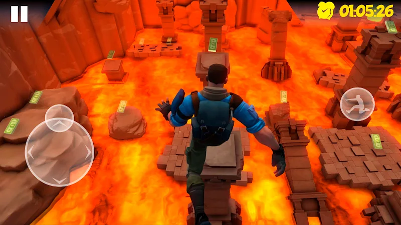 Hot Lava Floor: Parkour Run screenshot 4