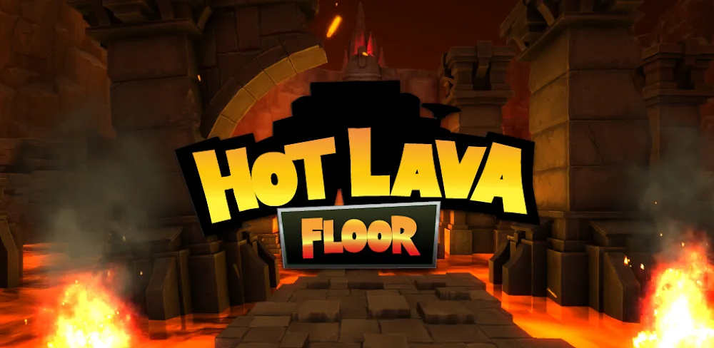 Hot Lava Floor: Parkour Run screenshot 1