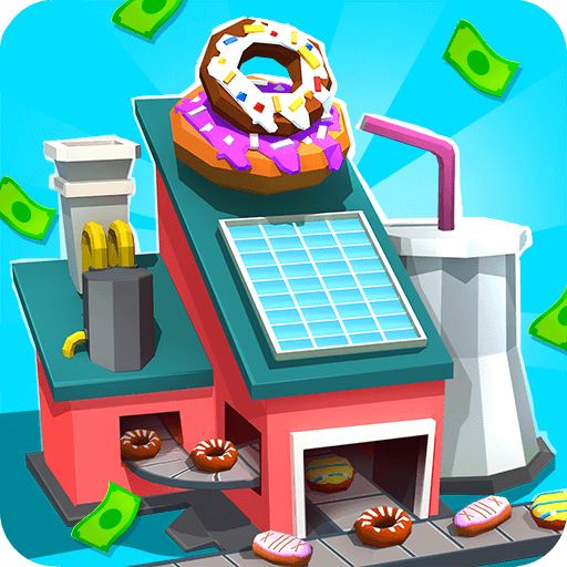 Donut Factory Tycoon Games