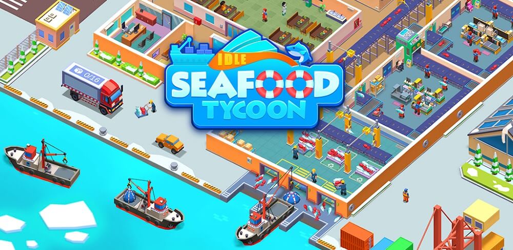 Idle Seafood Tycoon screenshot 1
