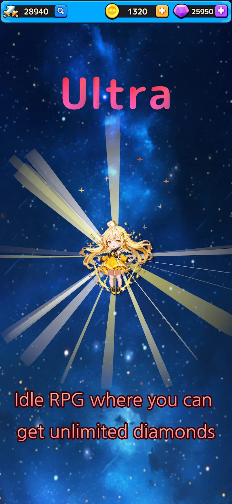 Idle RPG Starlight Chronicle screenshot 2
