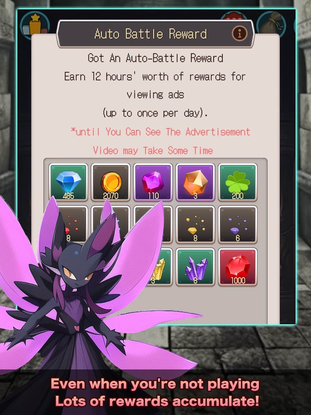 Idle RPG Monsters Collection screenshot 2
