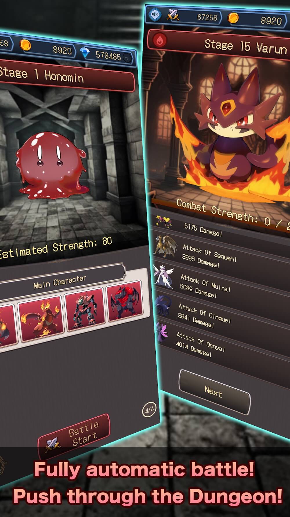 Idle RPG Monsters Collection screenshot 5