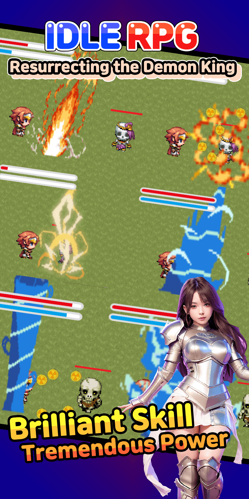 Idle RPG: Reviving Demon King screenshot 4