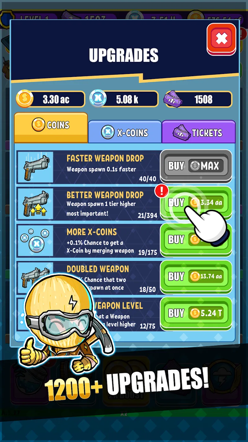 Idle Royale Merge Manager RPG screenshot 4