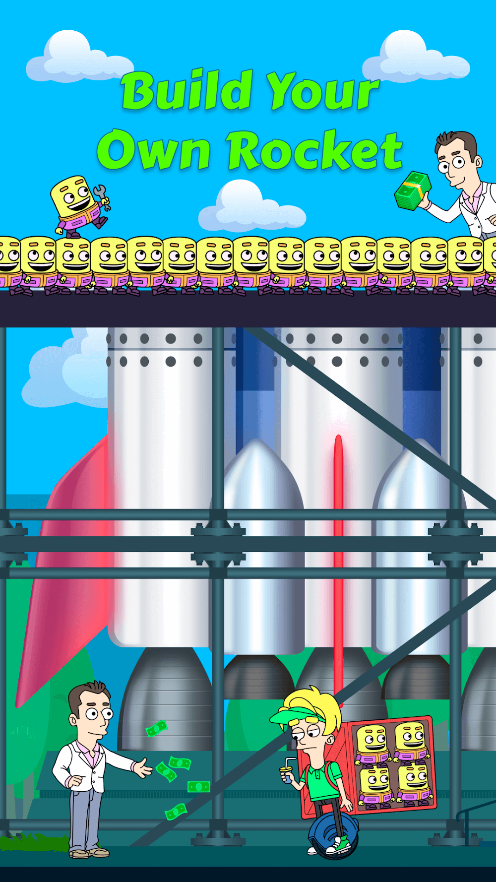 Idle Rocket Tycoon screenshot 2