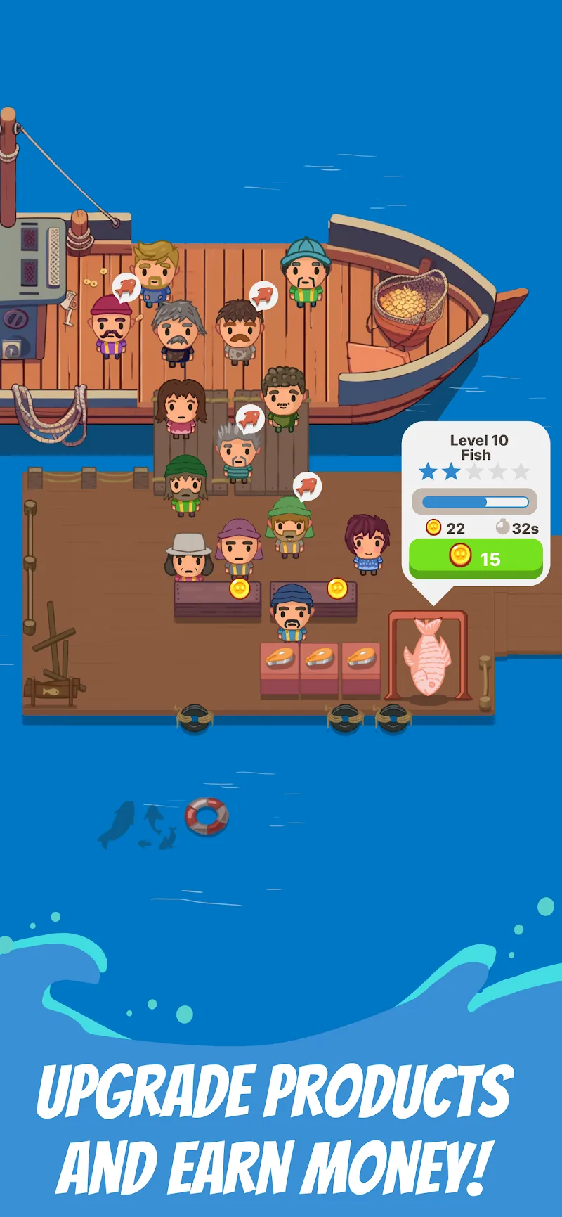 Idle Raft City - Sea World screenshot 6