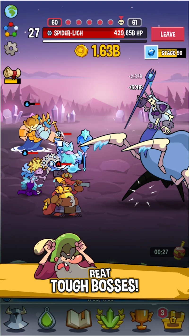 Idle Quest Heroes screenshot 2