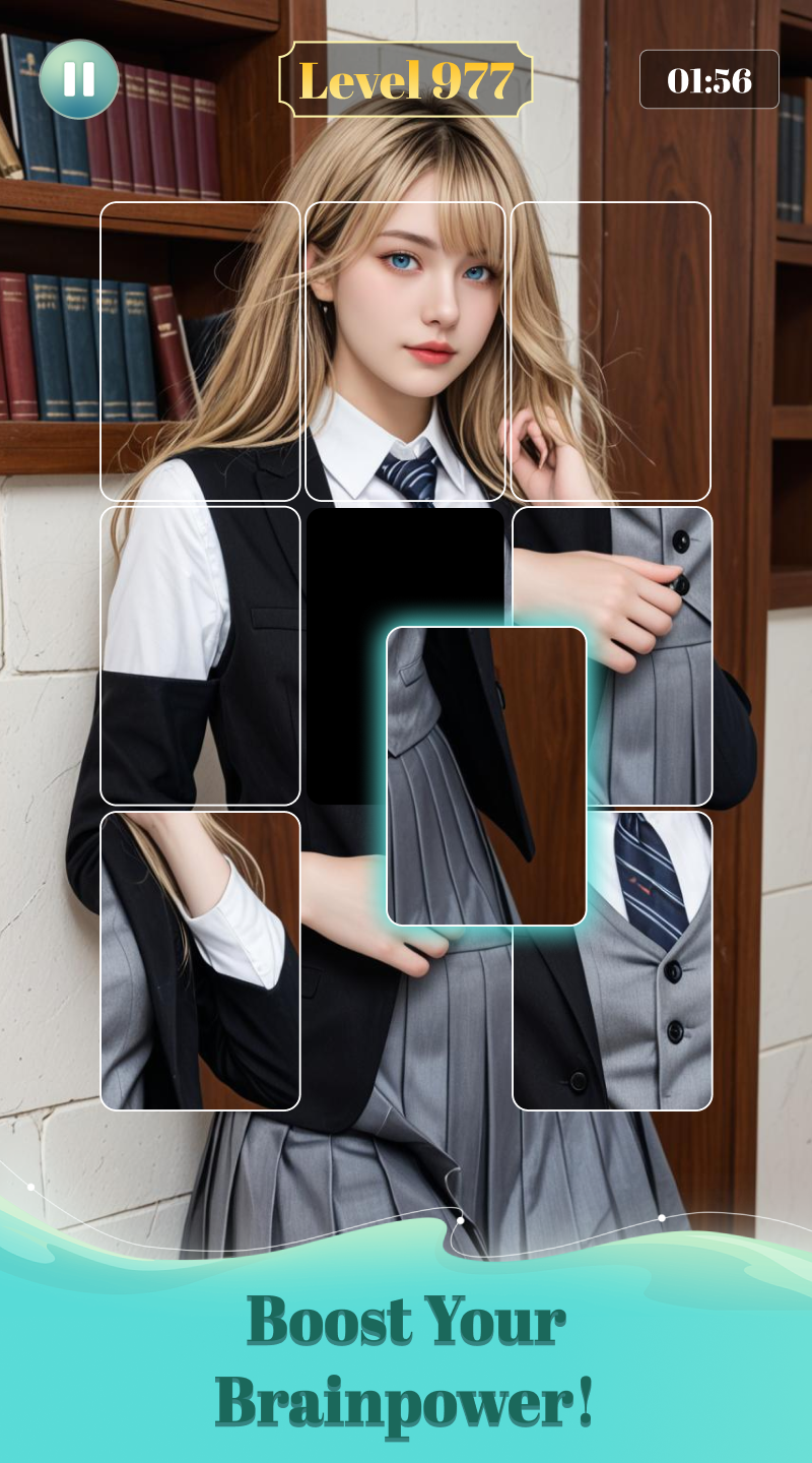 Beauty Uncover Jigsaw screenshot 4
