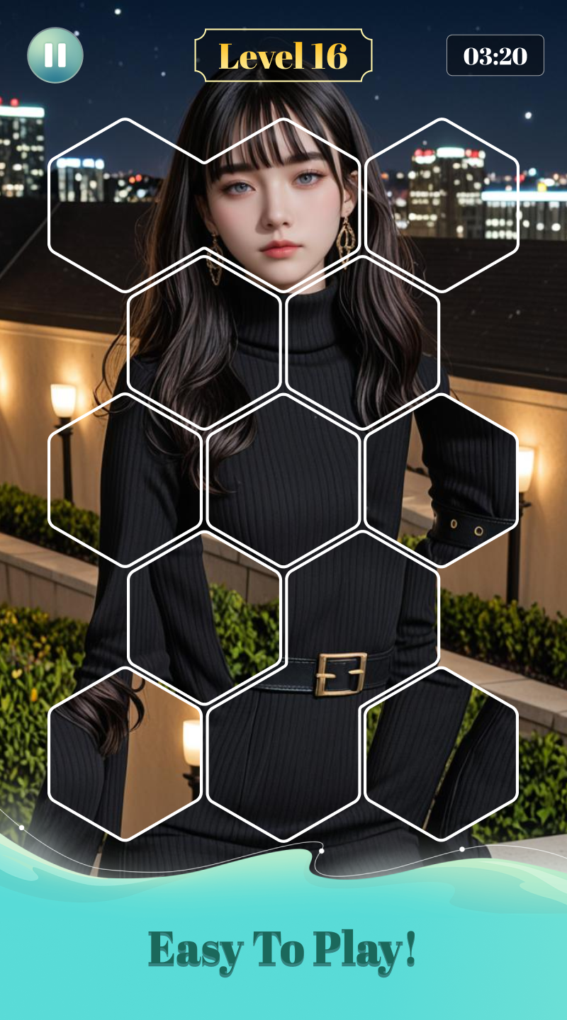 Beauty Uncover Jigsaw screenshot 2