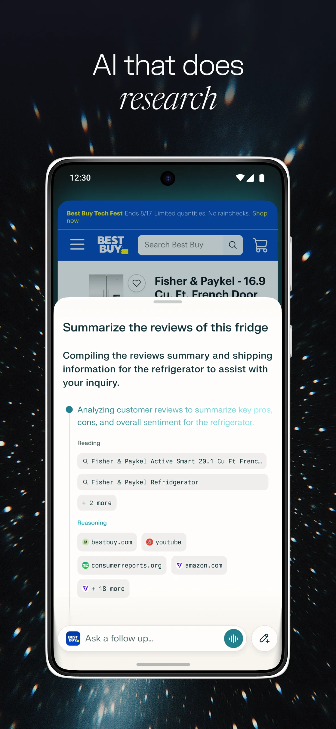 Comet: AI Browser & Assistant screenshot 3