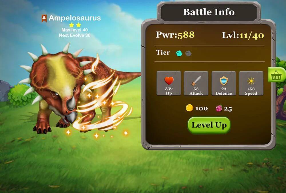 Dino Battle screenshot 4