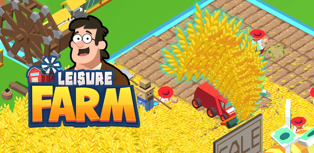 Idle Leisure Farm - Cash Click screenshot 1