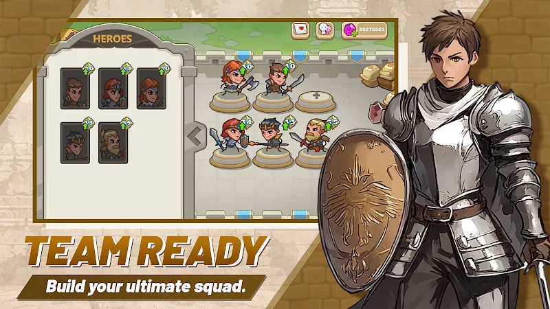 Idle Legion: Hero March screenshot 5
