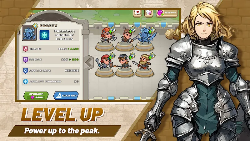 Idle Legion: Hero March screenshot 3