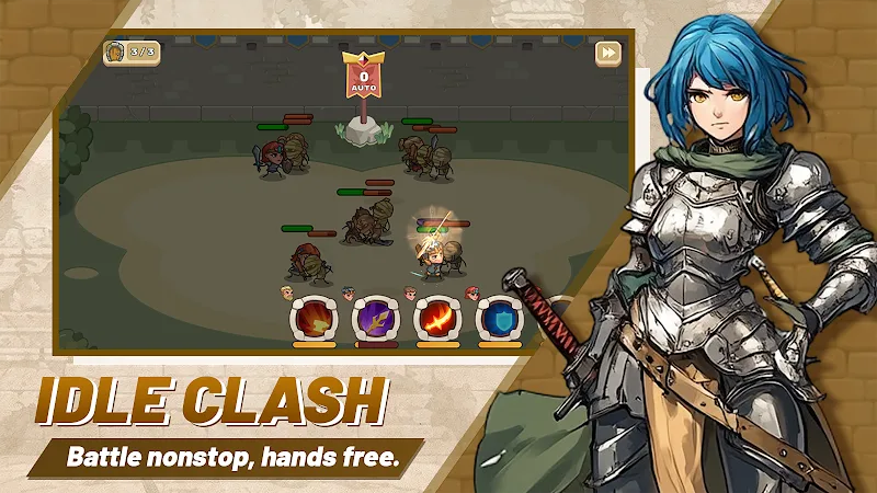 Idle Legion: Hero March screenshot 4