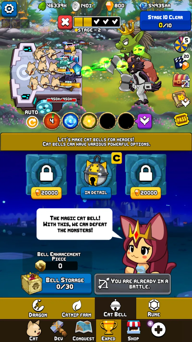 Idle Legend of Cats screenshot 5