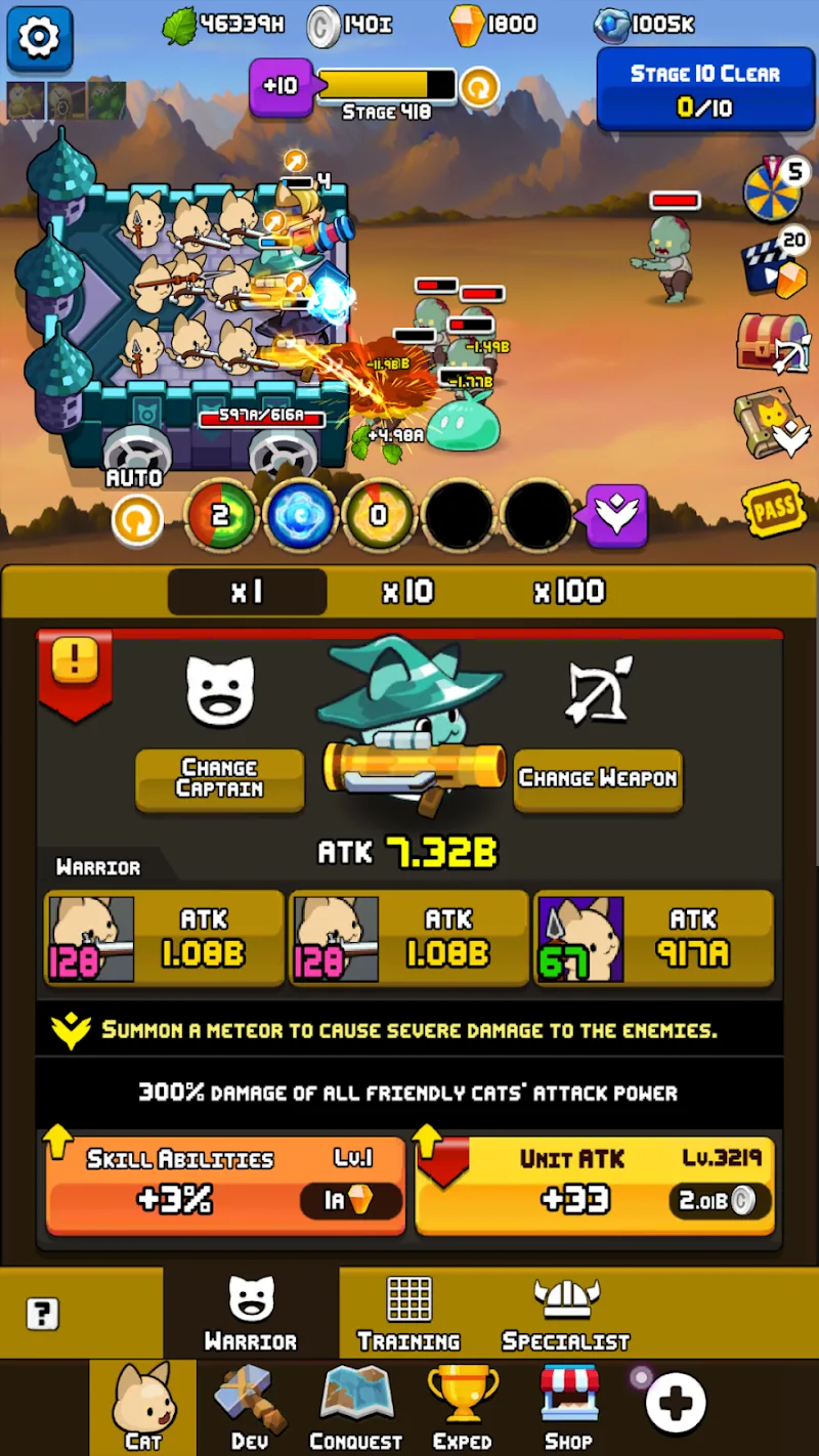 Idle Legend of Cats screenshot 3