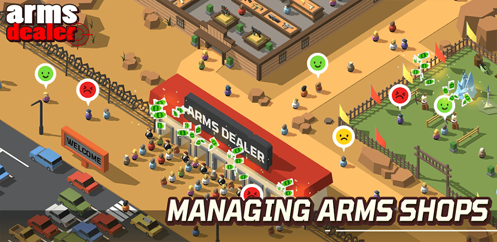 Idle Gun Shop Tycoon screenshot 1