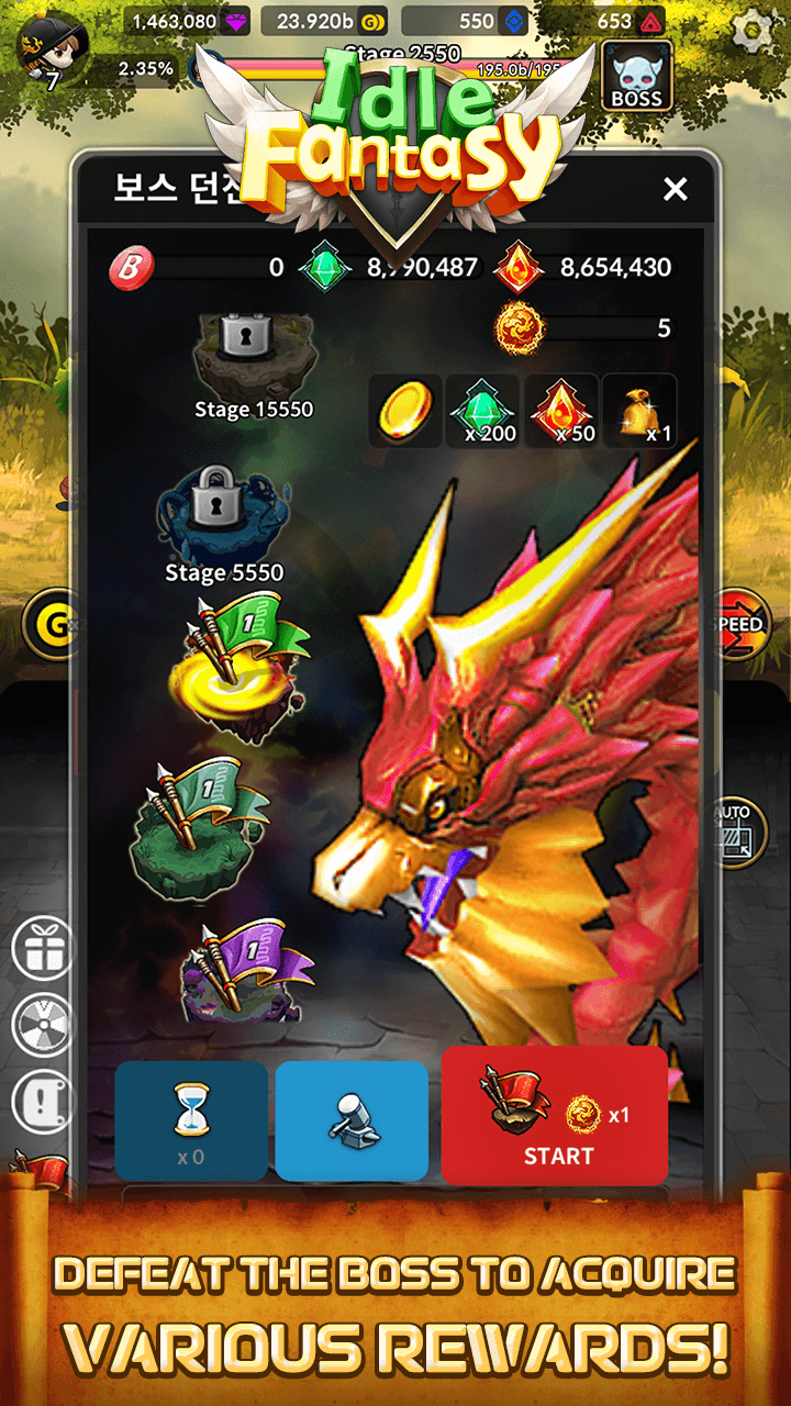 Idle Fantasy Merge RPG screenshot 5
