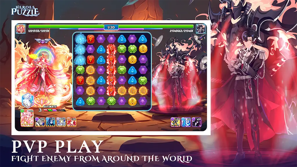 Heroes & Puzzles screenshot 3