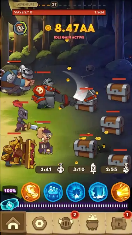 Hero's Strike - Epic RPG screenshot 2