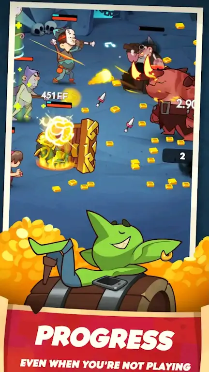 Hero's Strike - Epic RPG screenshot 4