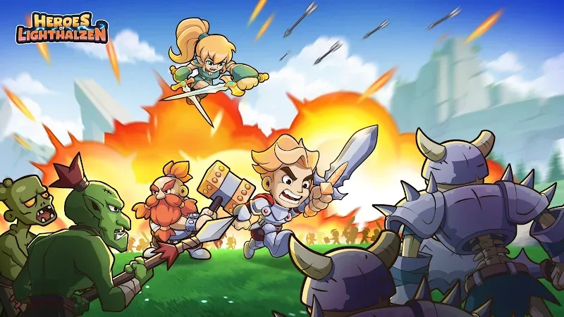 Heros Of Lighthalzen gameplay screenshot 3