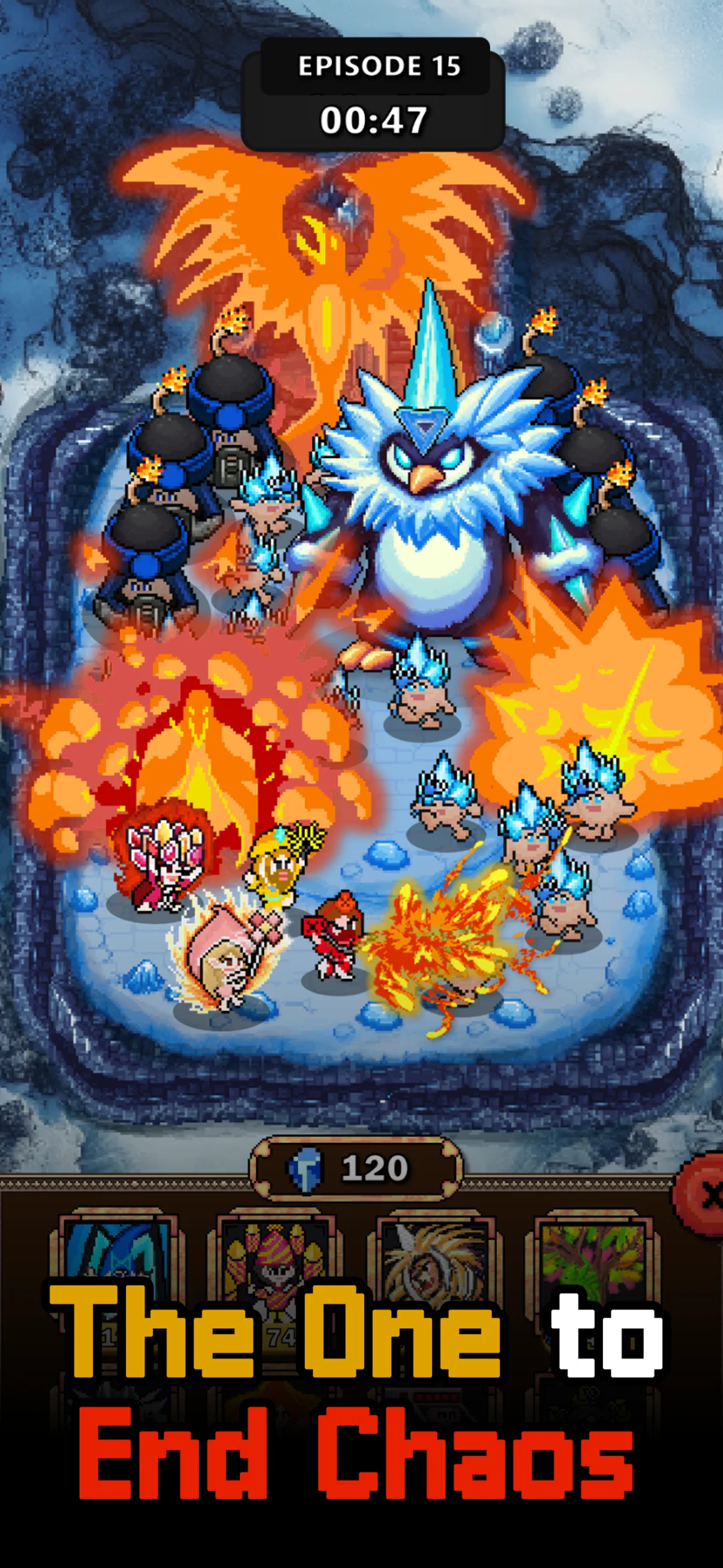 Trimo Heroes: Pixel Offense screenshot 2