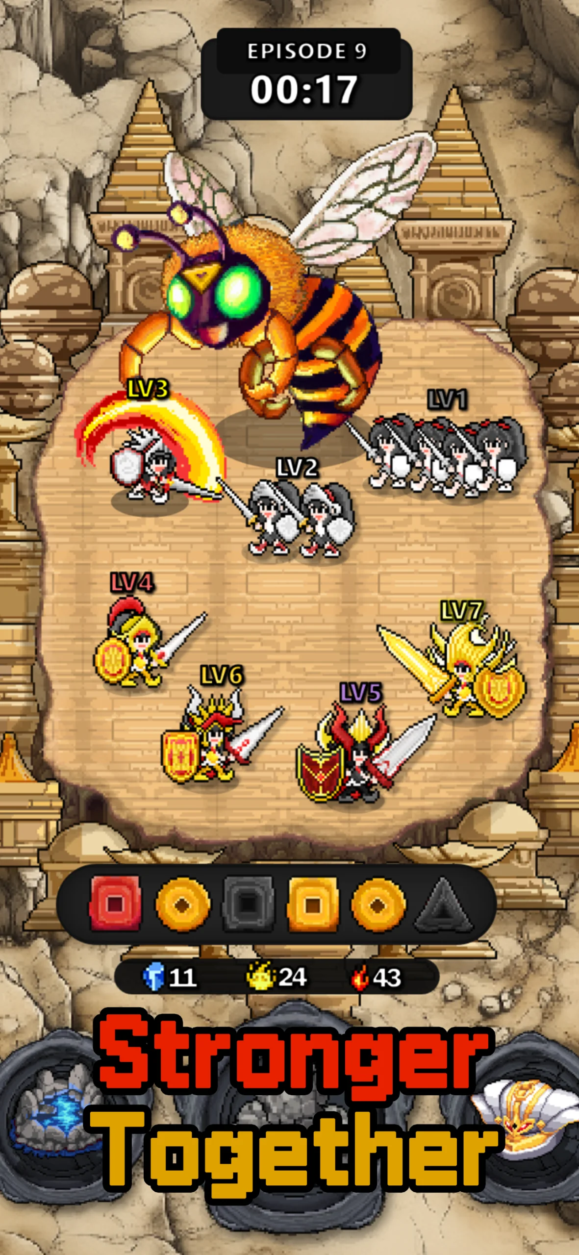 Trimo Heroes: Pixel Offense screenshot 3