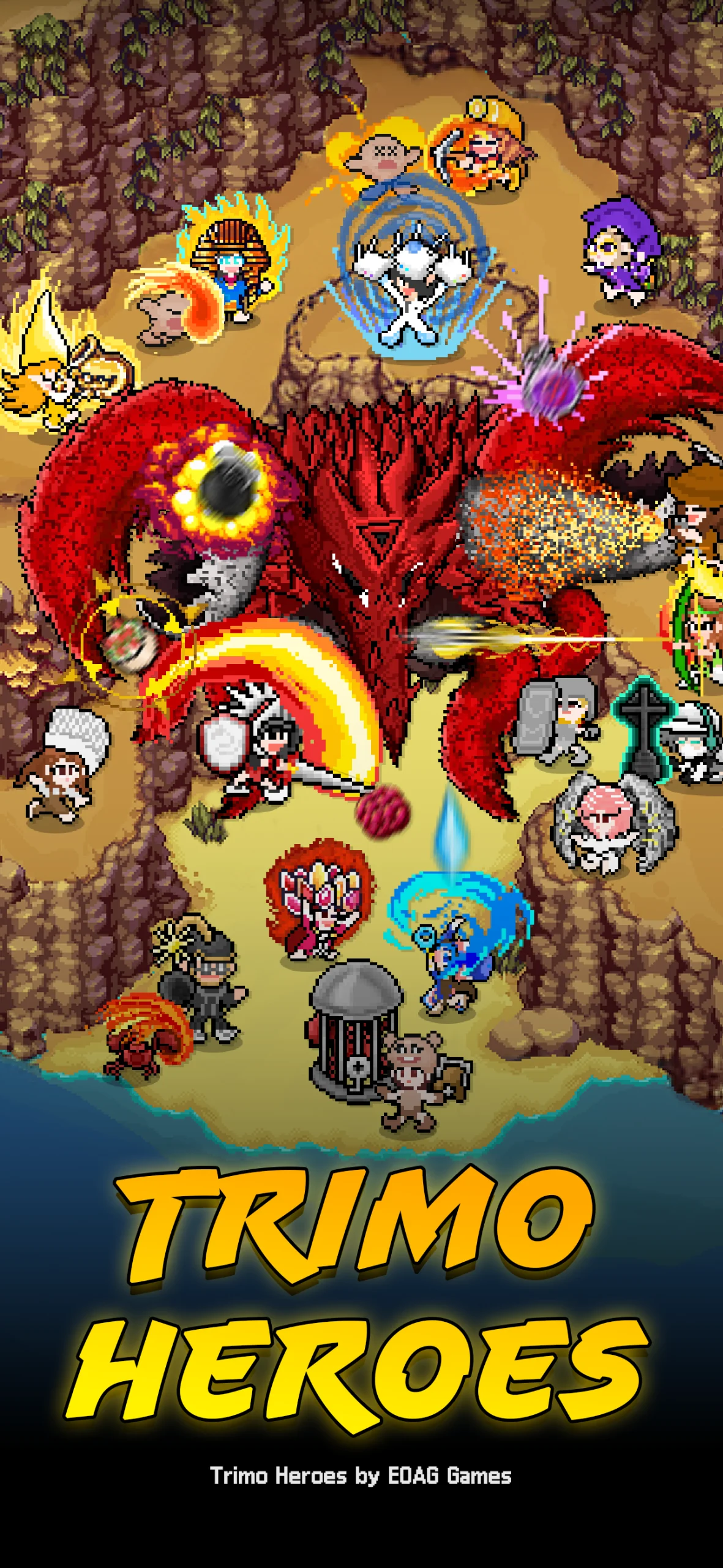 Trimo Heroes: Pixel Offense screenshot 5