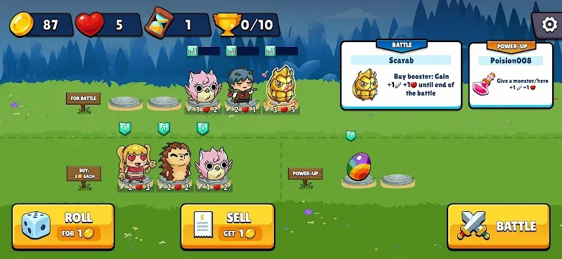 Heroes Auto Battle screenshot 2