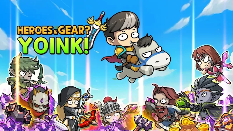 Heroes & Gear? Yoink! screenshot 2