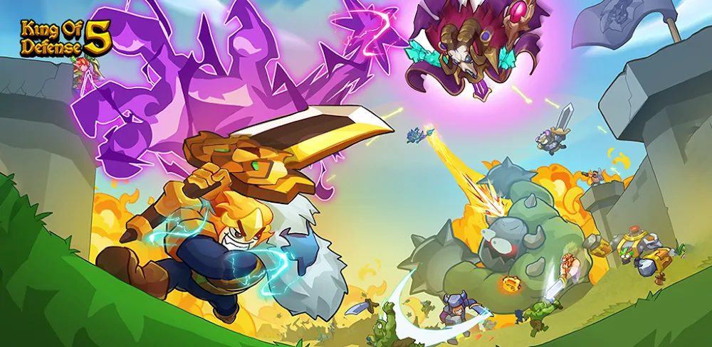 King of Defense 5: TD Games screenshot 1