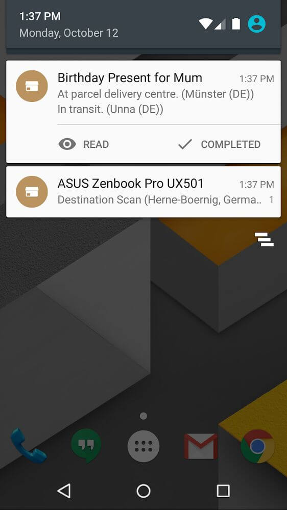 Deliveries Package Tracker screenshot 5