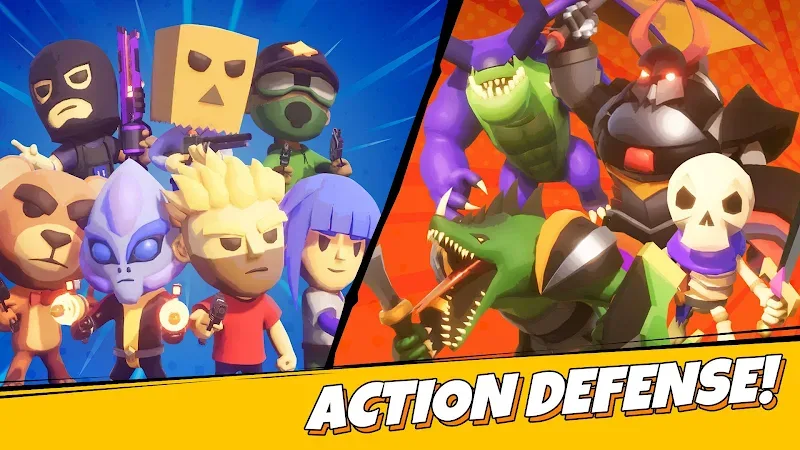 Hero Random Defense screenshot 2