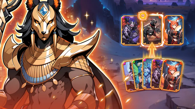 Hero Deck-Card Idle CCG screenshot 3