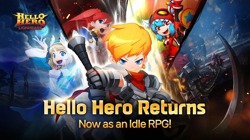 Hello Hero: LionHeart AFK screenshot 2