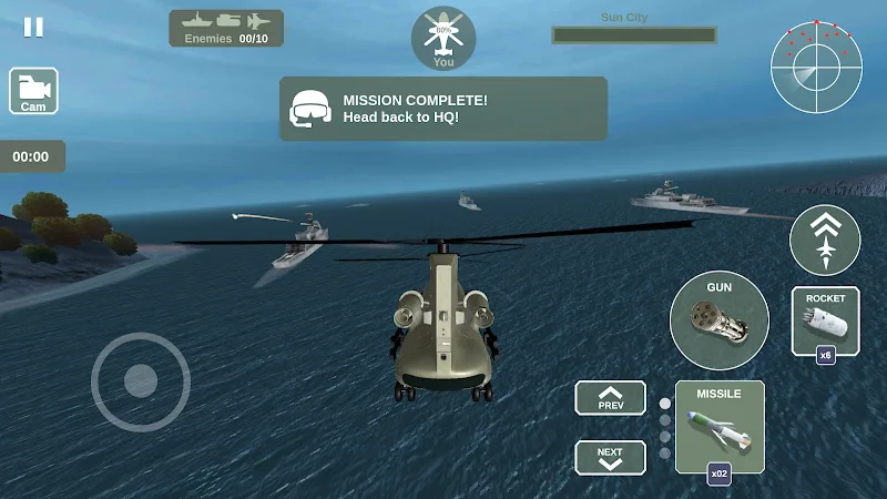 Helicopter Simulator: Warfare screenshot 6