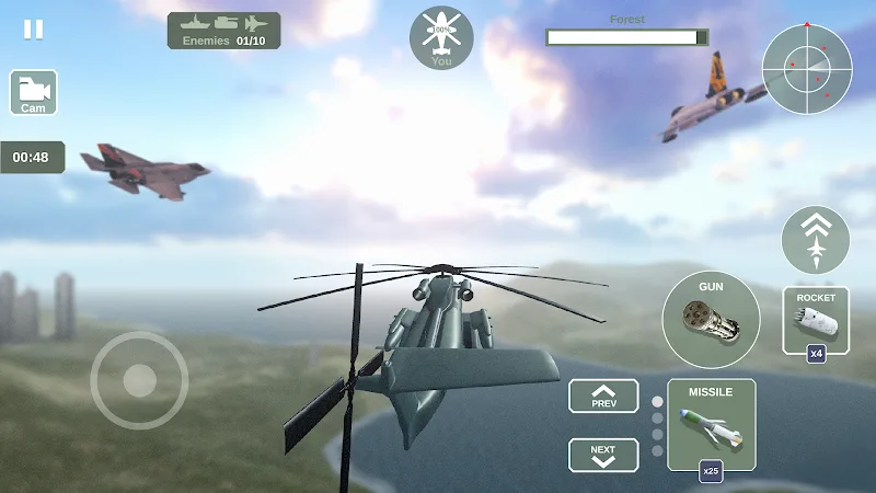 Helicopter Simulator: Warfare screenshot 4