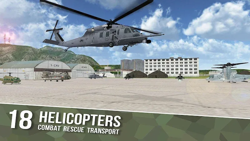 Helicopter Sim Flight Simulator screenshot 2