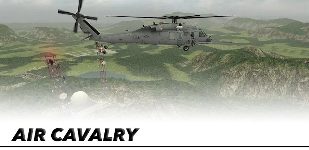 Helicopter Sim Flight Simulator screenshot 1