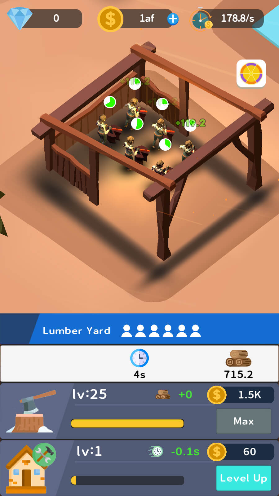 Idle Desert City screenshot 4