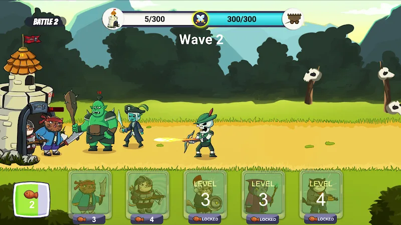Idle Cat Castle: Tower Defense screenshot 5