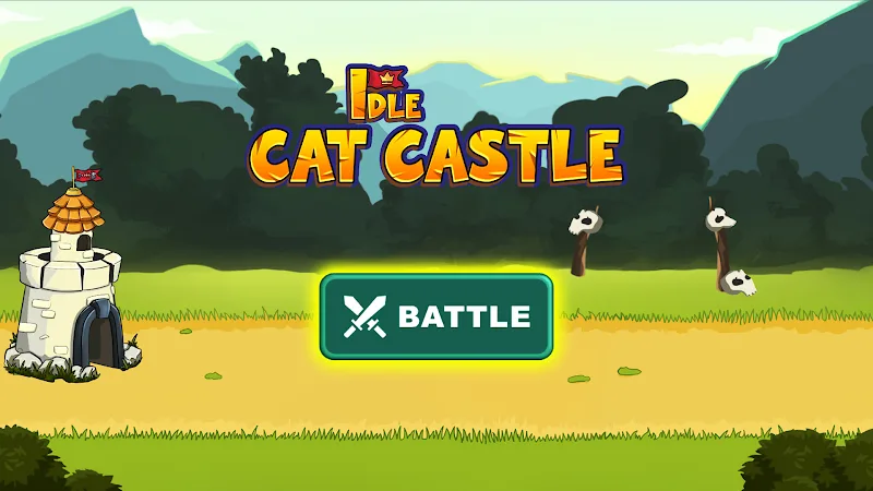 Idle Cat Castle: Tower Defense screenshot 2