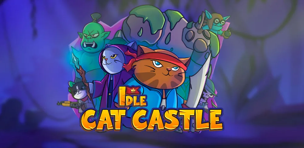 Idle Cat Castle: Tower Defense screenshot 1