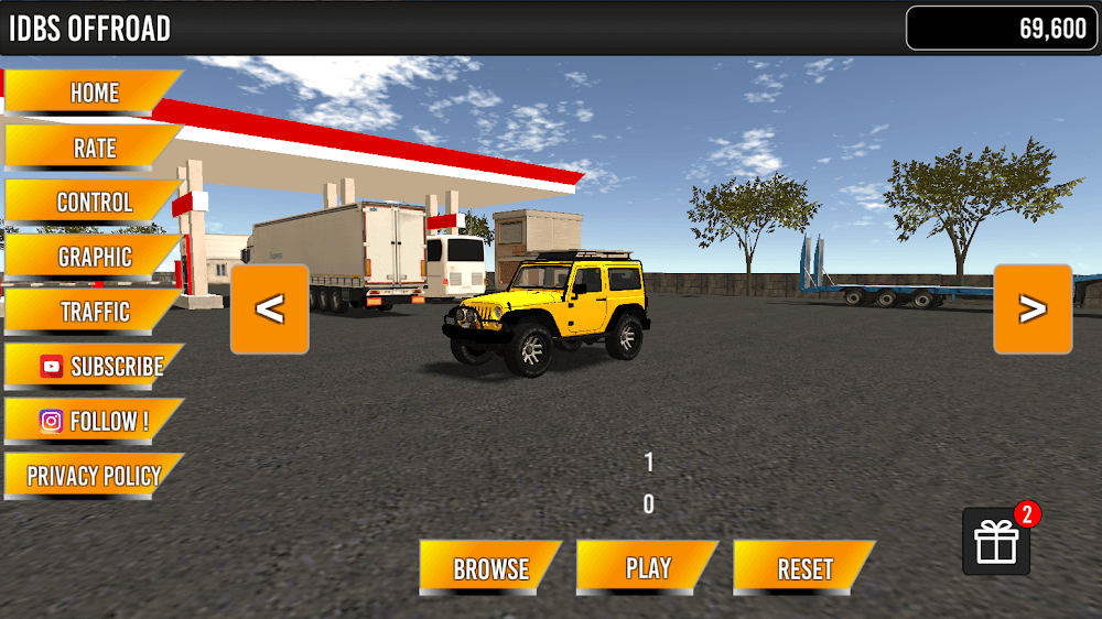IDBS Offroad Simulator screenshot 2