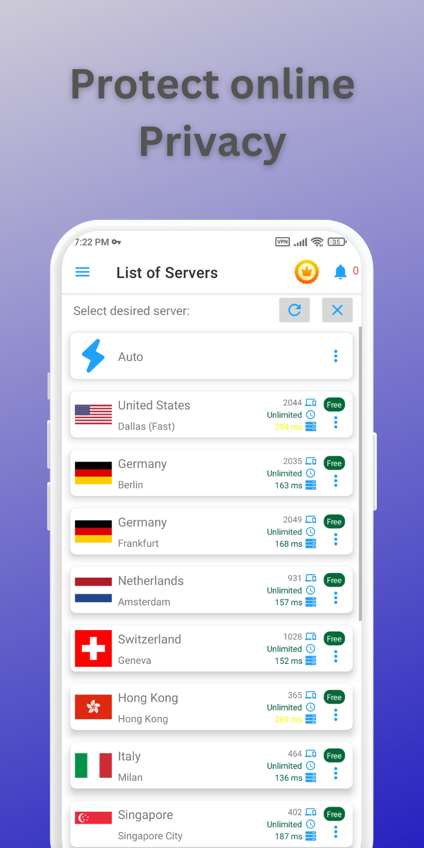 InsideVPN: Premium VPN Proxy screenshot 5