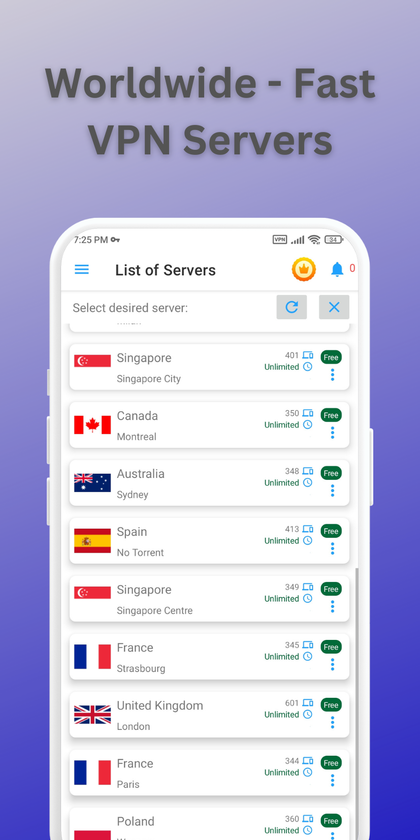 InsideVPN: Premium VPN Proxy screenshot 3